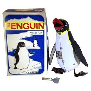 Blic Rock and Roll Penguin Original Box and Key Vintage